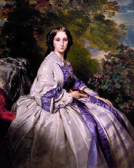 Franz Xaver Winterhalter Countess Alexander Nikolaevitch Lamsdorff oil painting image